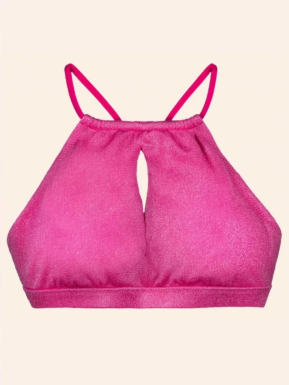 WET Azura Keyhole Halter Bikini Top NWT